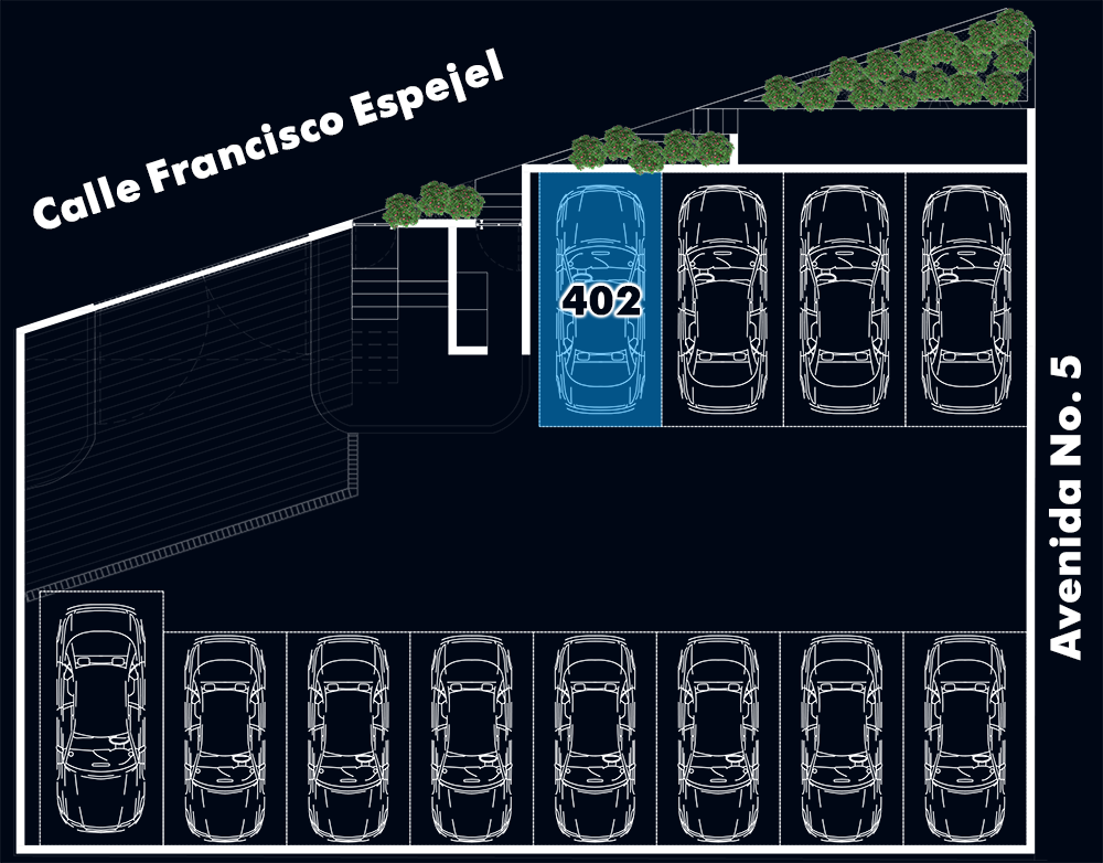 Lugar de Estacionamiento Departamento 402 Lugar de Estacionamiento Departamento 402